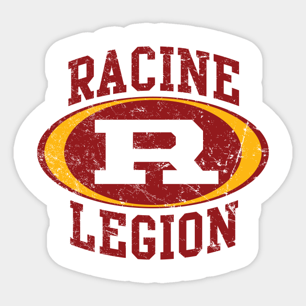 Racine Legion Sticker by MindsparkCreative